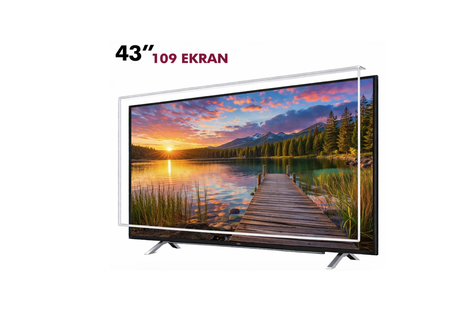 GM - 43" 109 Ekran - Tv Ekran Koruyucu - (5'li Kutu)