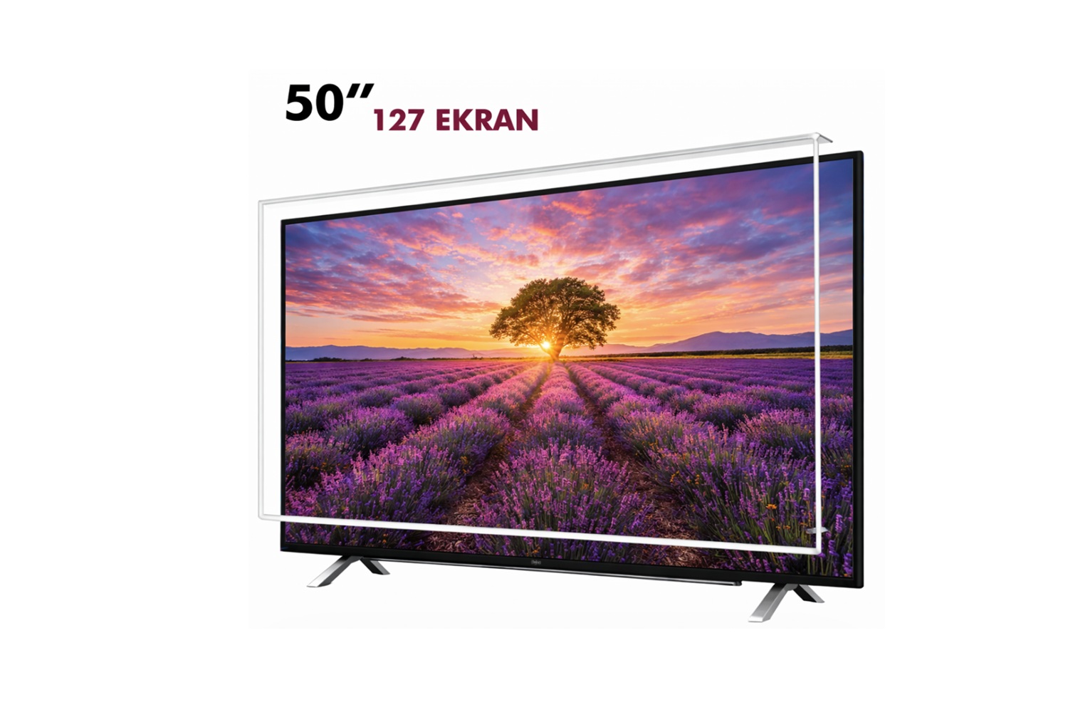 GM - 50" 127 Ekran - Tv Ekran Koruyucu - (5'li Kutu)
